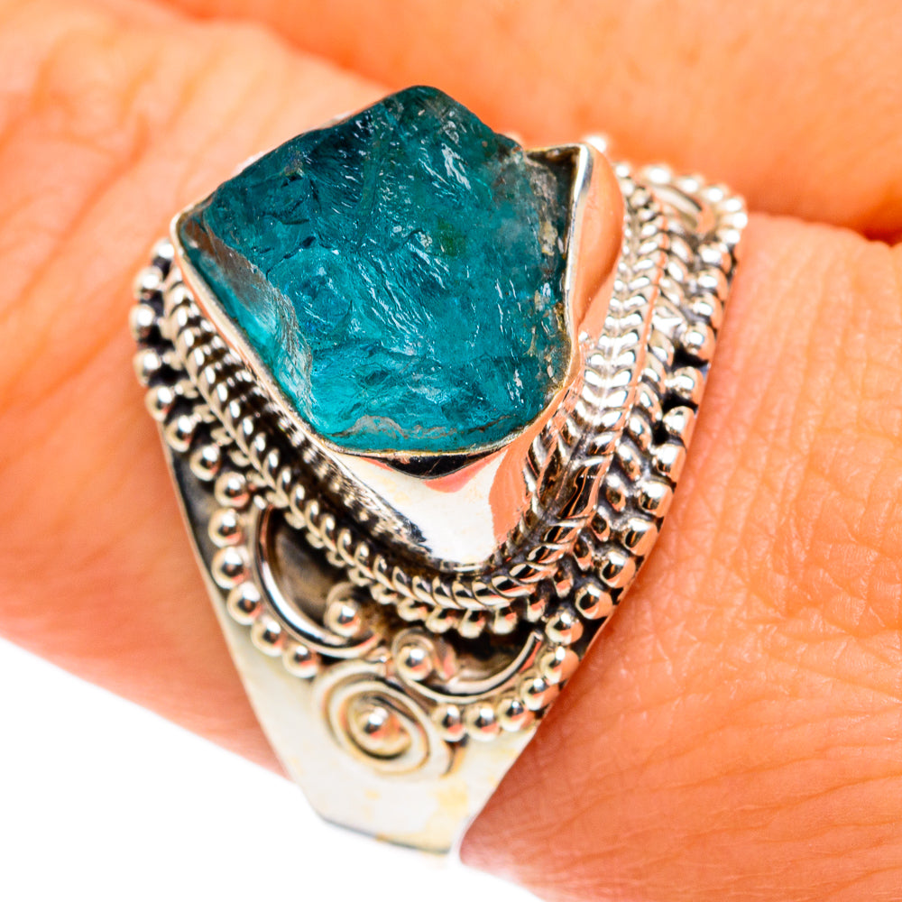 Apatite Rings handcrafted by Anasilvercos - RING77479