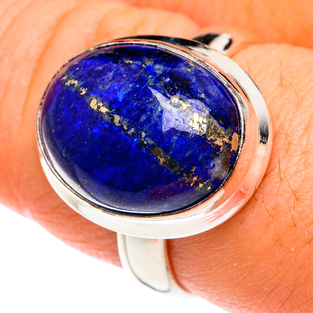 Lapis Lazuli Rings handcrafted by Anasilvercos - RING77480