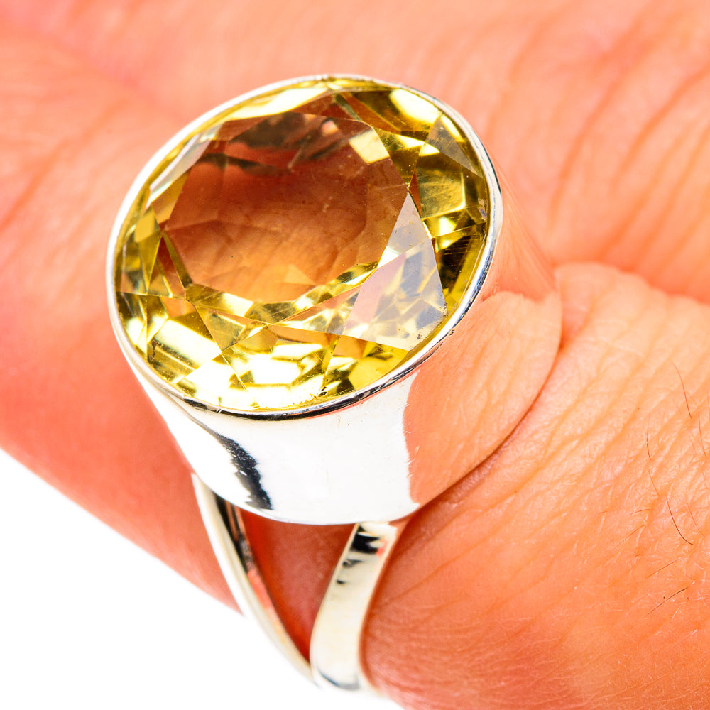 Citrine Rings handcrafted by Anasilvercos - RING77511