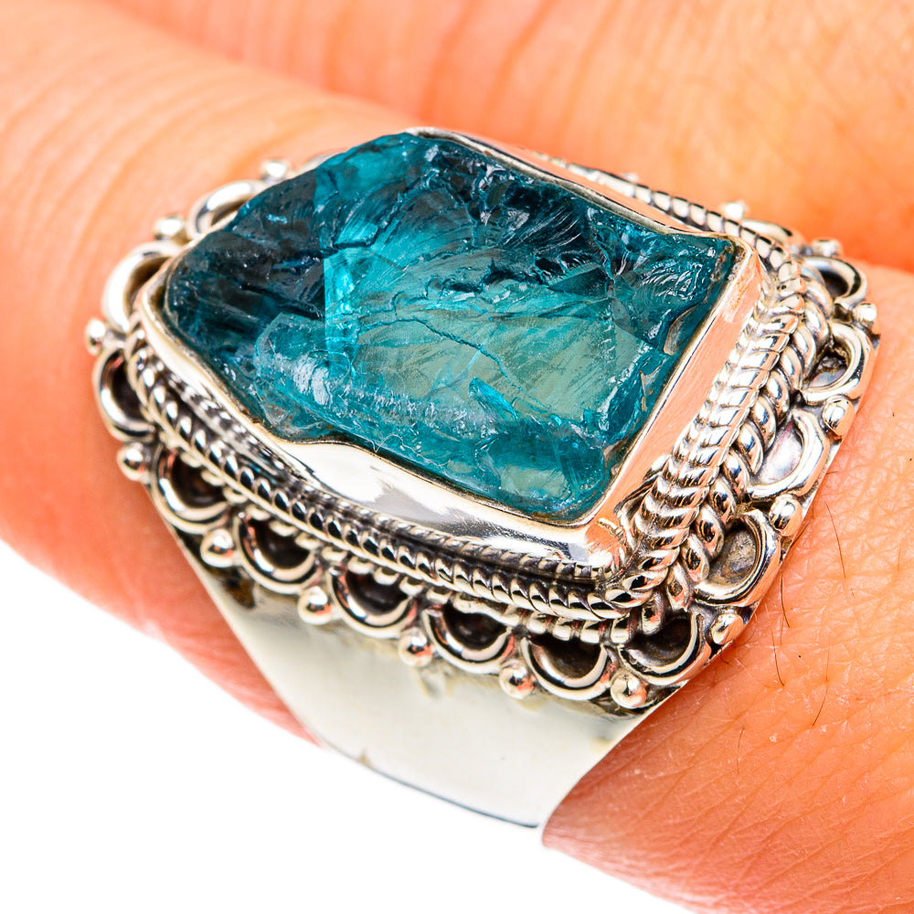 Apatite Rings handcrafted by Anasilvercos - RING77514