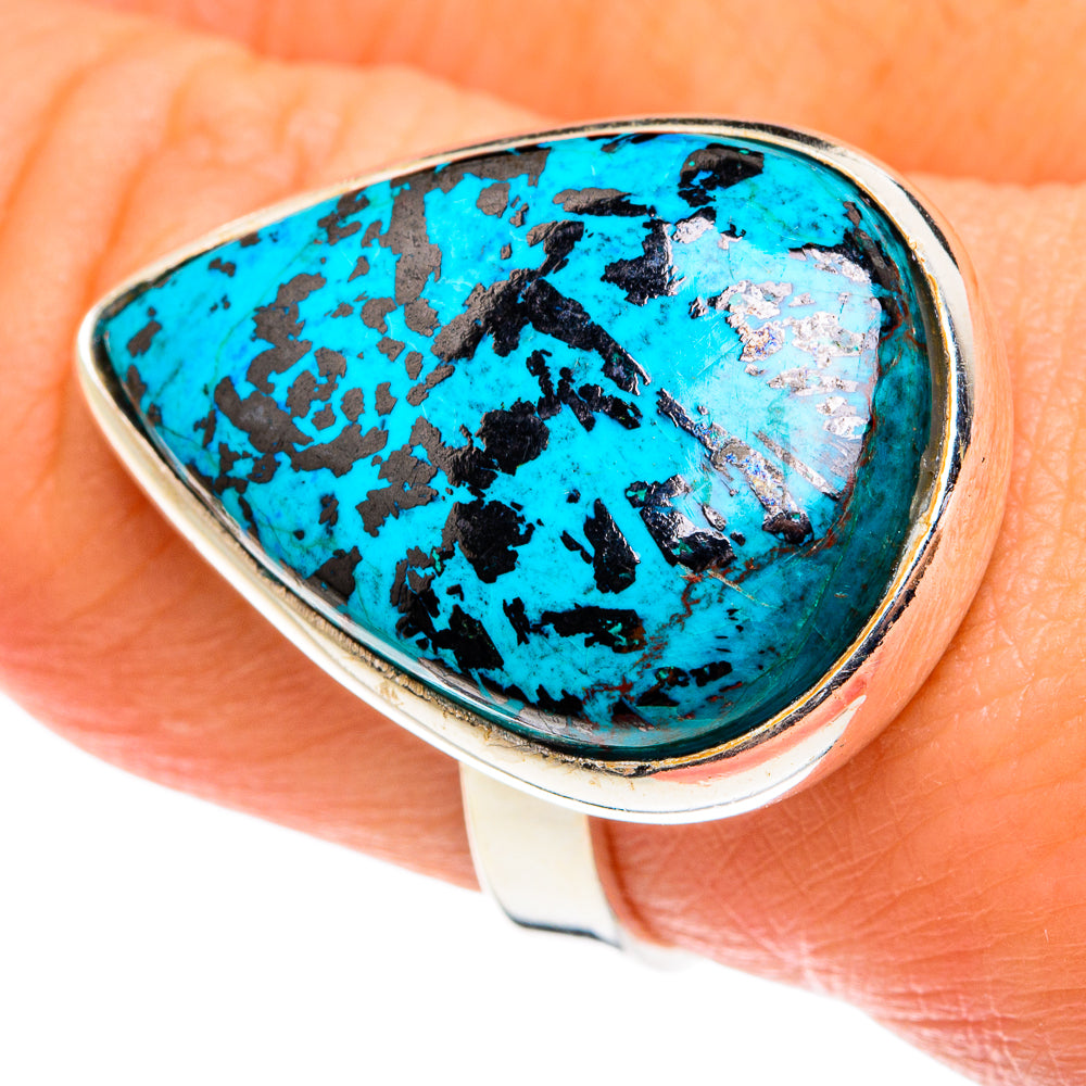 Shattuckite Rings handcrafted by Anasilvercos - RING77517