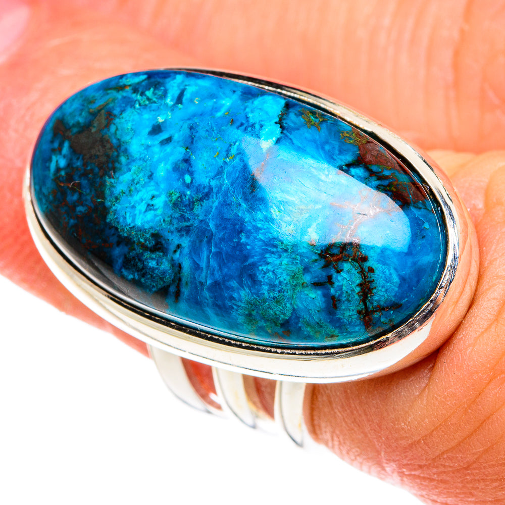 Shattuckite Rings handcrafted by Anasilvercos - RING77548
