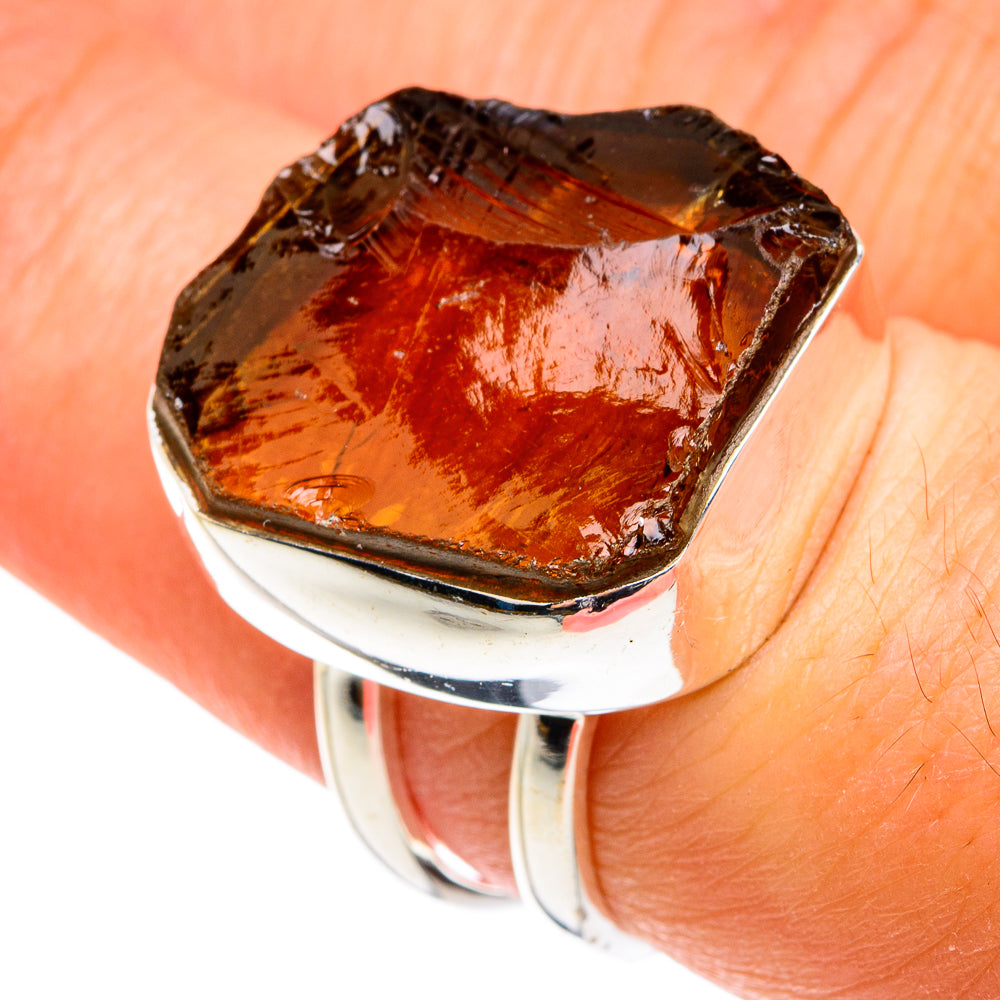 Citrine Rings handcrafted by Anasilvercos - RING77552