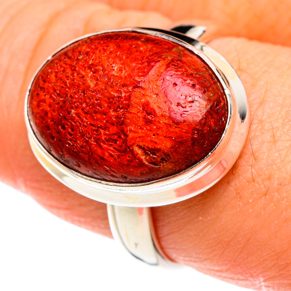 Sponge Coral Rings handcrafted by Anasilvercos - RING77554