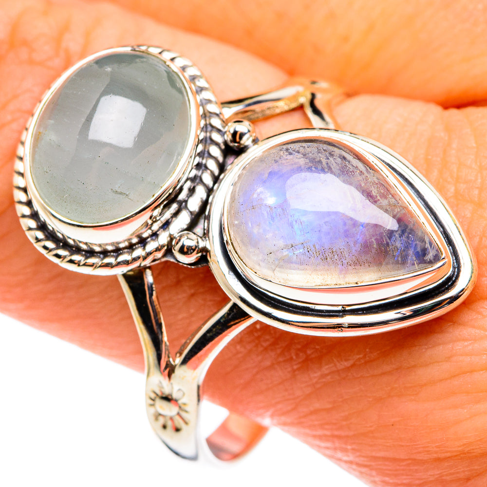 Aquamarine Rings handcrafted by Anasilvercos - RING77577