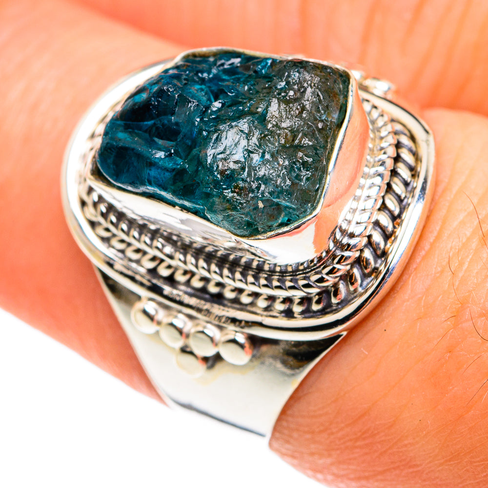 Apatite Rings handcrafted by Anasilvercos - RING77612