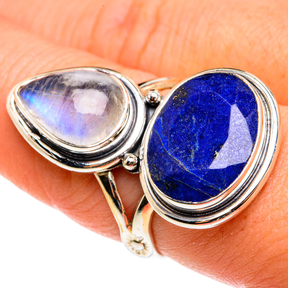 Lapis Lazuli Rings handcrafted by Anasilvercos - RING77651