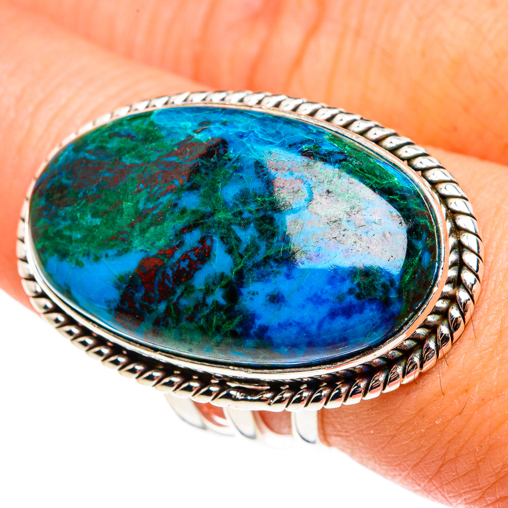 Shattuckite Rings handcrafted by Anasilvercos - RING77682