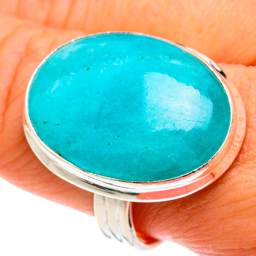 Larimar Rings handcrafted by Anasilvercos - RING77694