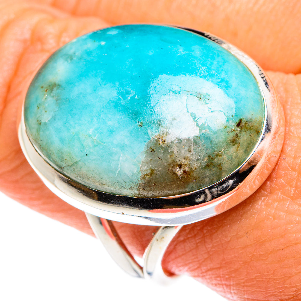 Peruvian Opal Rings handcrafted by Anasilvercos - RING77729