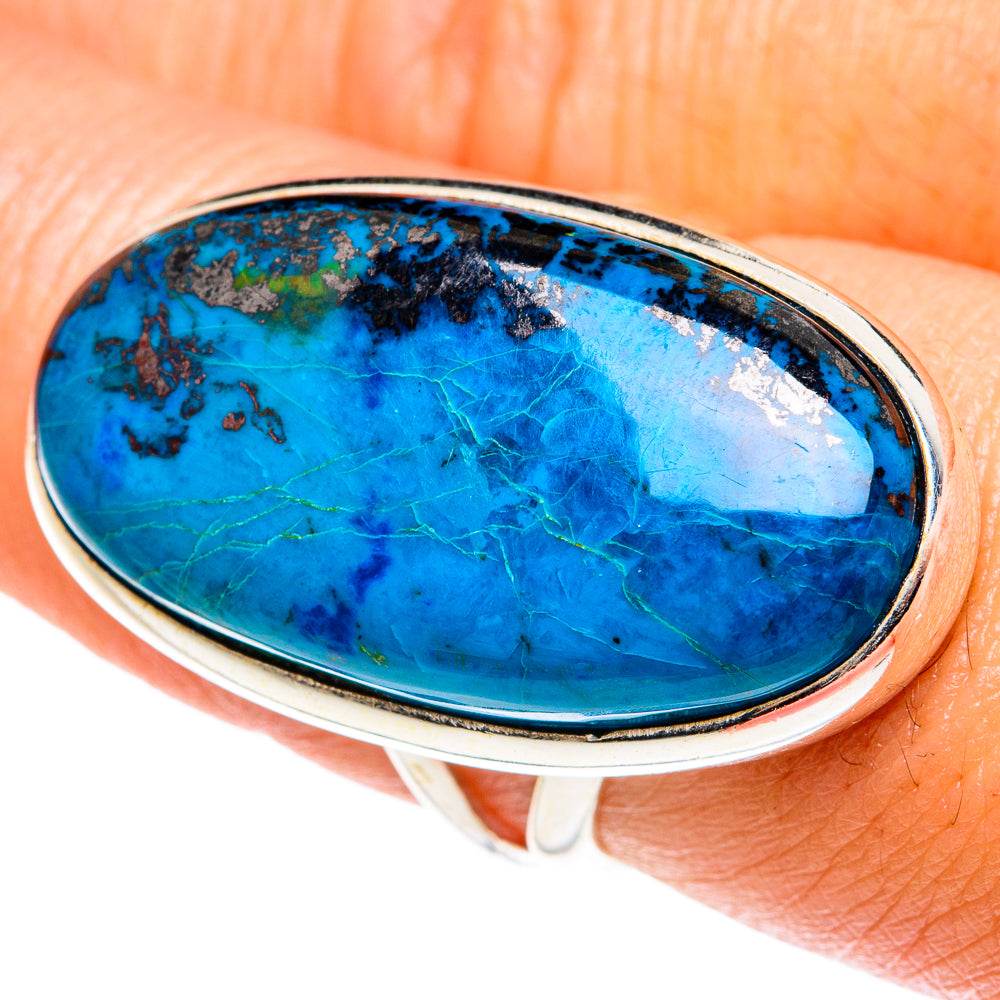Shattuckite Rings handcrafted by Anasilvercos - RING77734