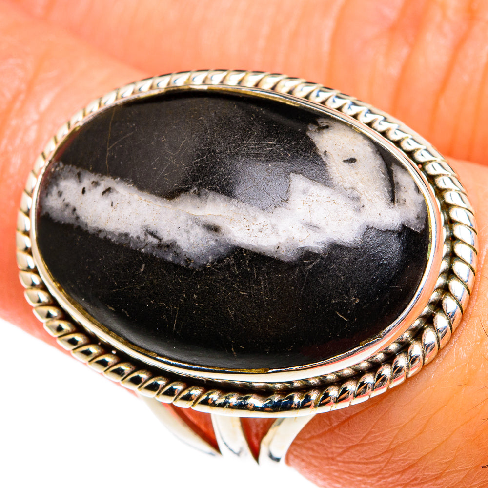 Chrysanthemum Stone Rings handcrafted by Anasilvercos - RING77808
