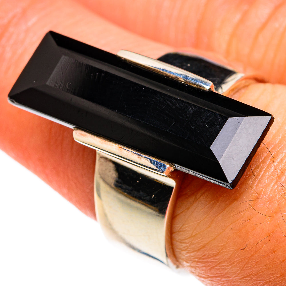 Black Onyx Rings handcrafted by Anasilvercos - RING77809