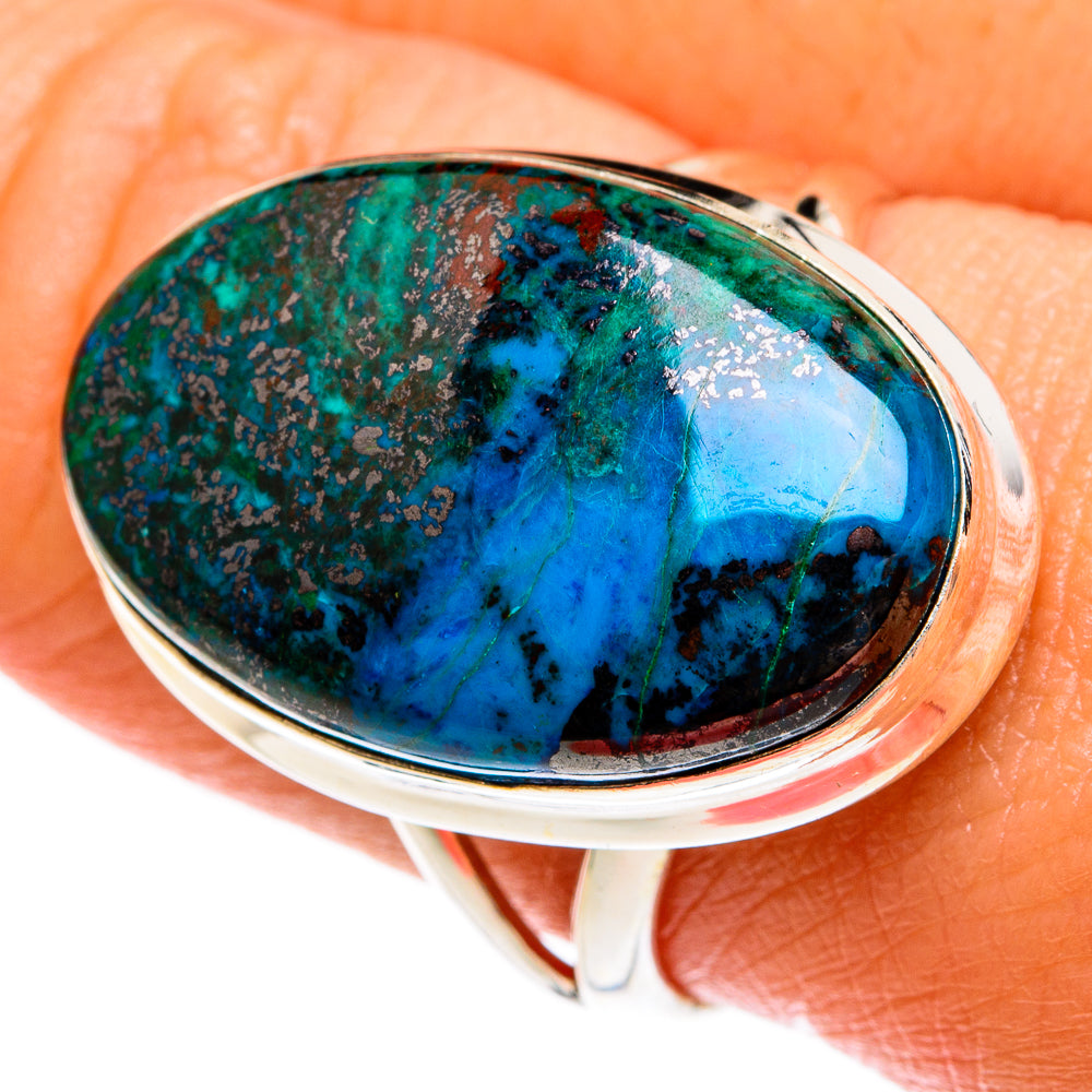 Shattuckite Rings handcrafted by Anasilvercos - RING77812