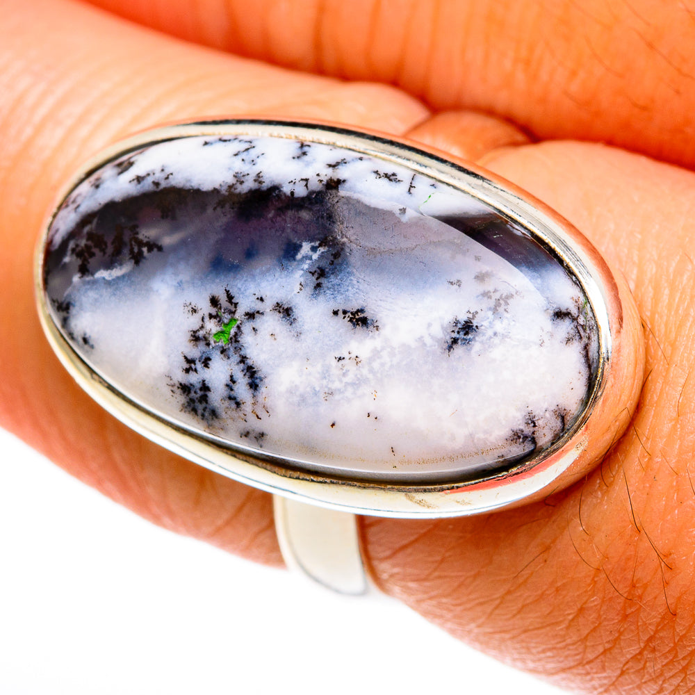 Dendritic Opal Rings handcrafted by Anasilvercos - RING77873