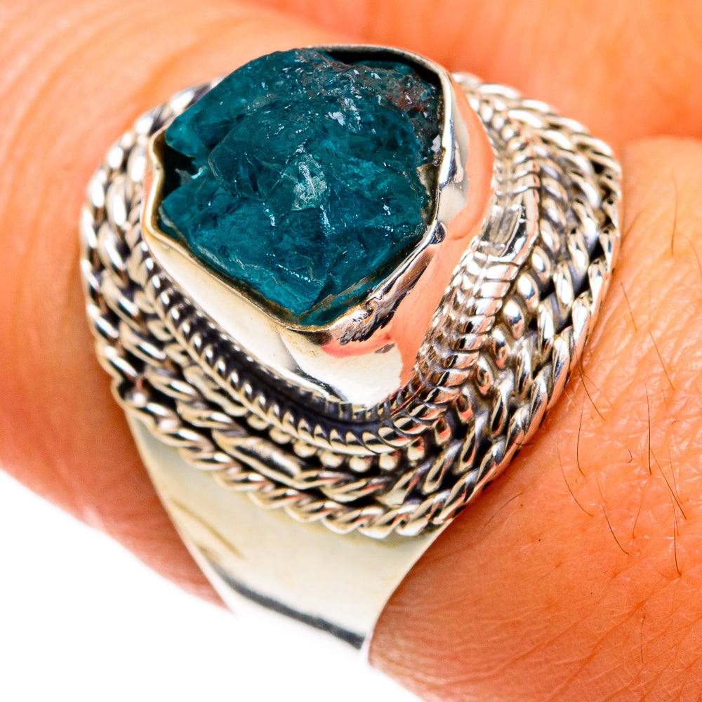 Apatite Rings handcrafted by Anasilvercos - RING77882