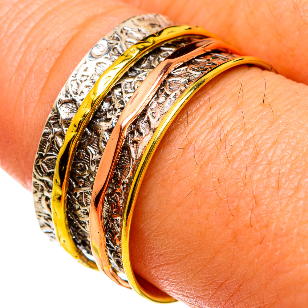 Meditation Spinner Rings handcrafted by Anasilvercos - RING77899