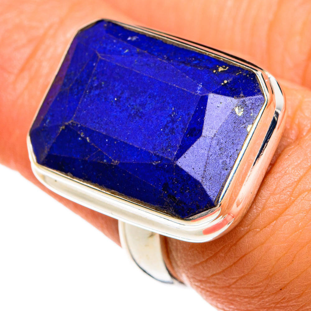 Lapis Lazuli Rings handcrafted by Anasilvercos - RING77911