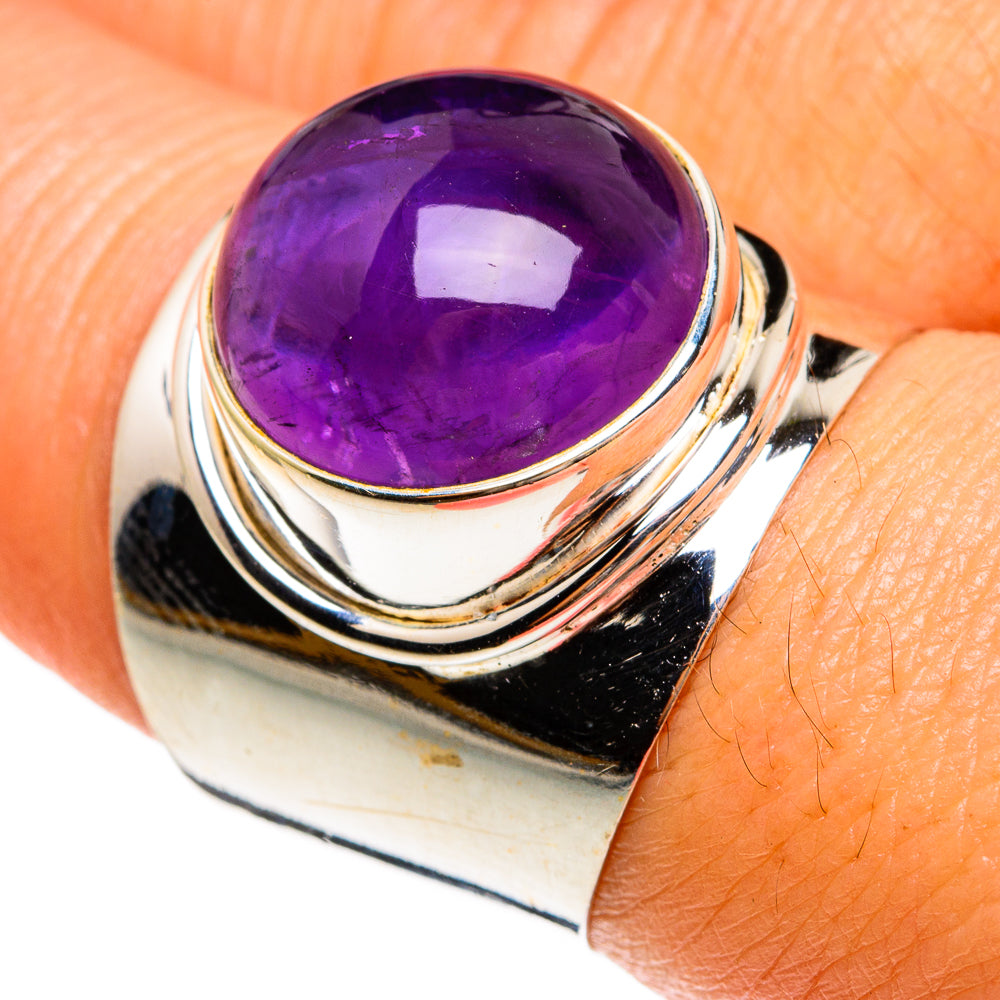 Amethyst Rings handcrafted by Anasilvercos - RING77930
