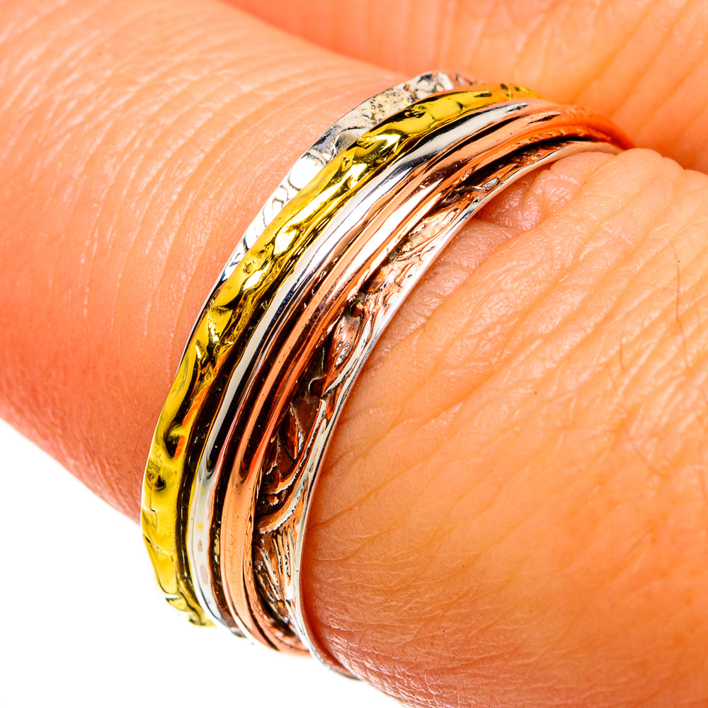 Meditation Spinner Rings handcrafted by Anasilvercos - RING77934