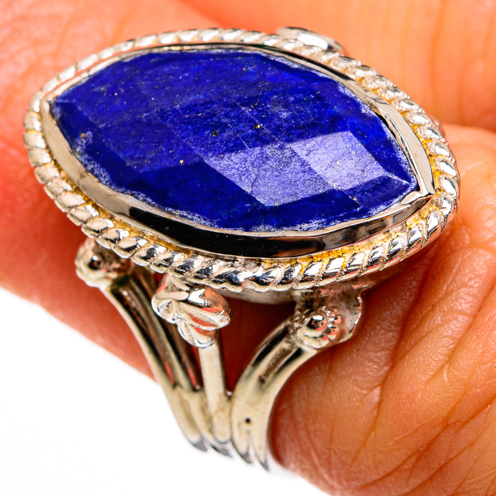 Lapis Lazuli Rings handcrafted by Anasilvercos - RING77944