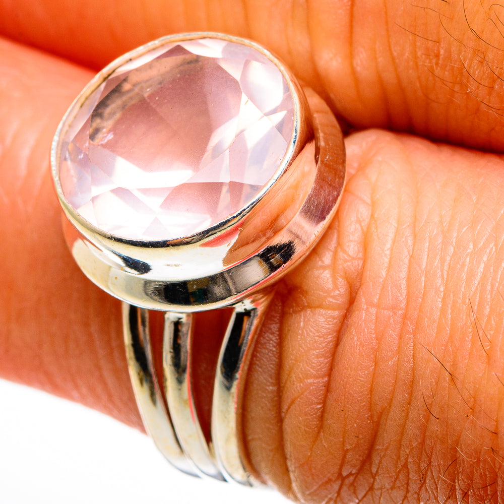 Pink Tourmaline Rings handcrafted by Anasilvercos - RING77959