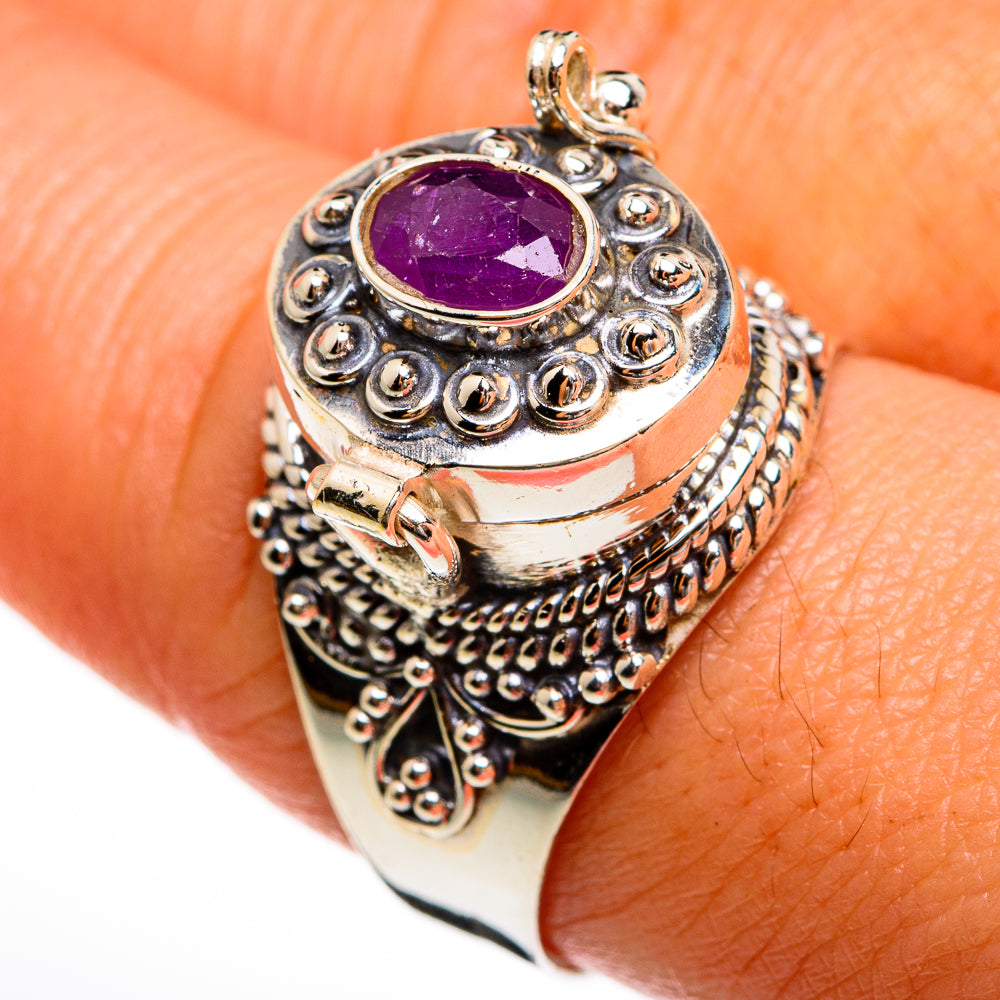 Ruby Rings handcrafted by Anasilvercos - RING78009