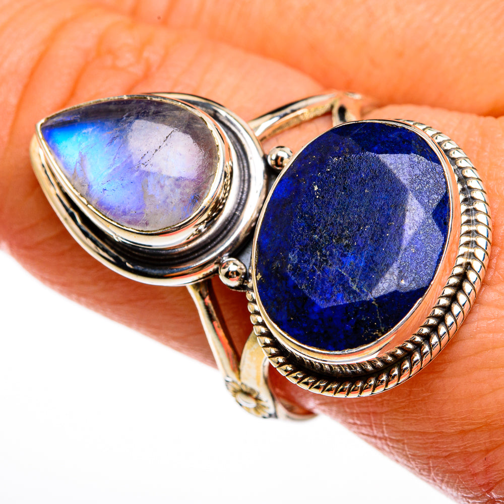 Lapis Lazuli Rings handcrafted by Anasilvercos - RING78031