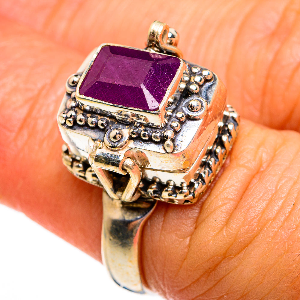 Ruby Rings handcrafted by Anasilvercos - RING78052