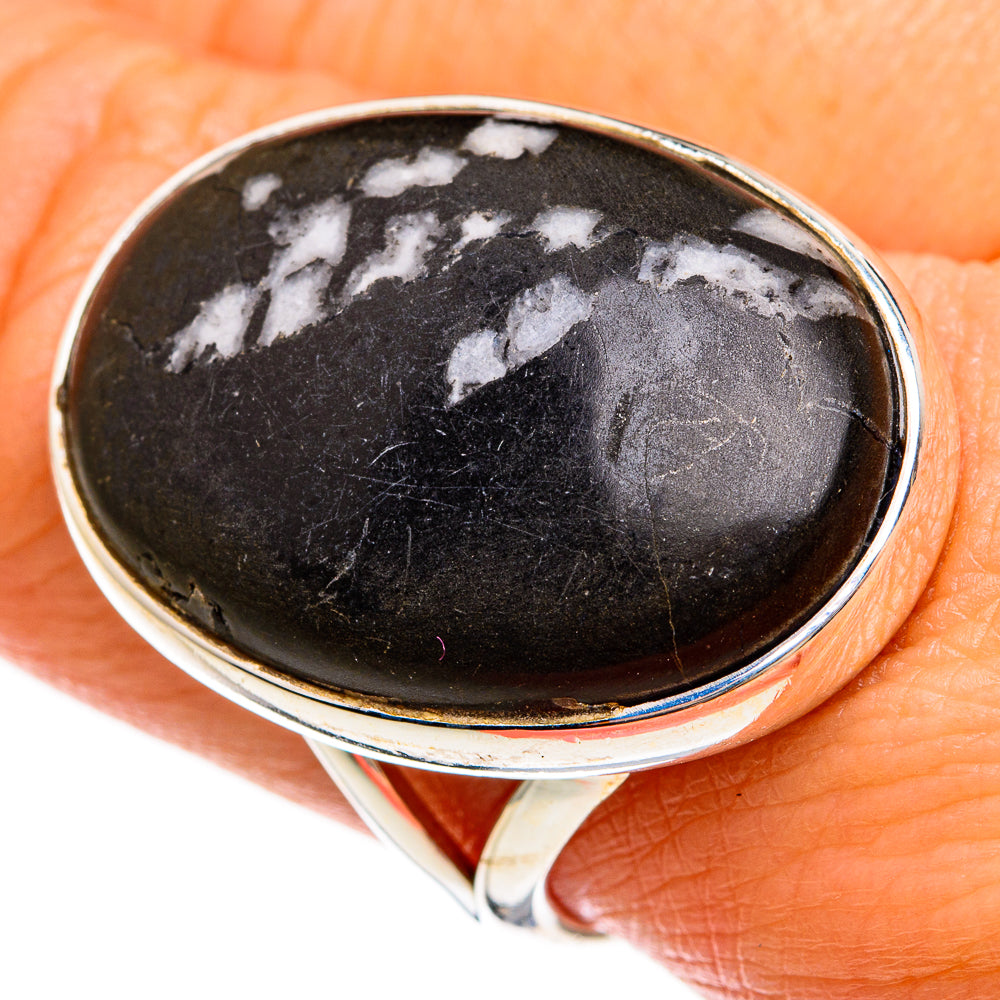 Chrysanthemum Stone Rings handcrafted by Anasilvercos - RING78056