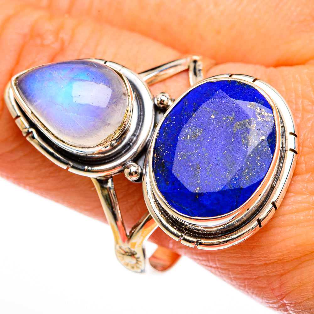 Lapis Lazuli Rings handcrafted by Anasilvercos - RING78073