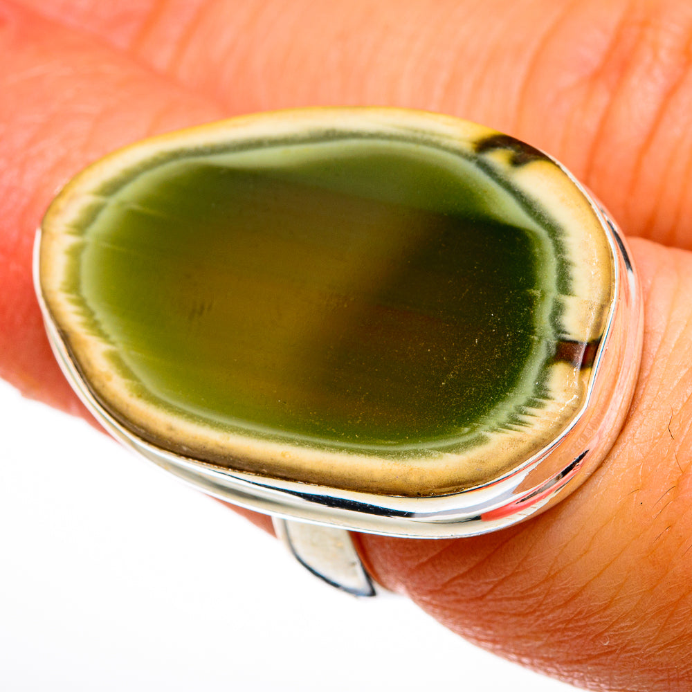 Willow Creek Jasper Rings handcrafted by Anasilvercos - RING78118