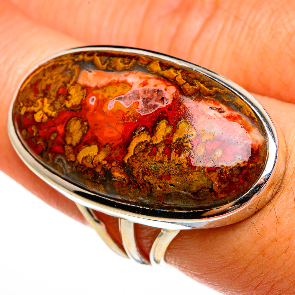Moroccan Agate Rings handcrafted by Anasilvercos - RING78160