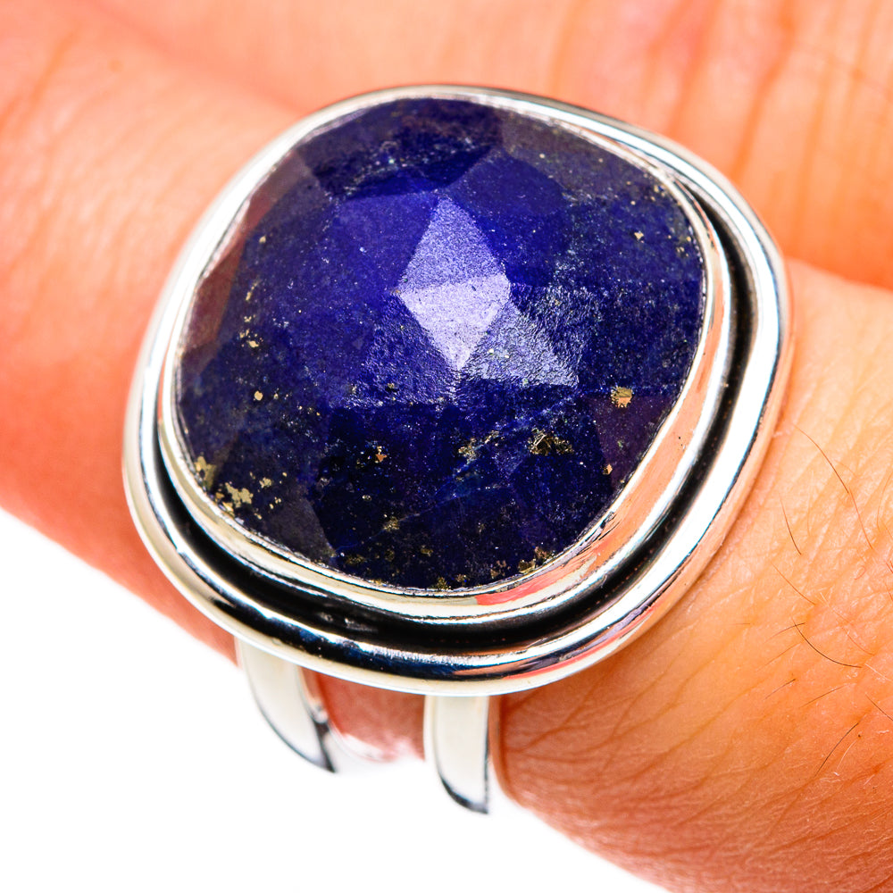 Lapis Lazuli Rings handcrafted by Anasilvercos - RING78188