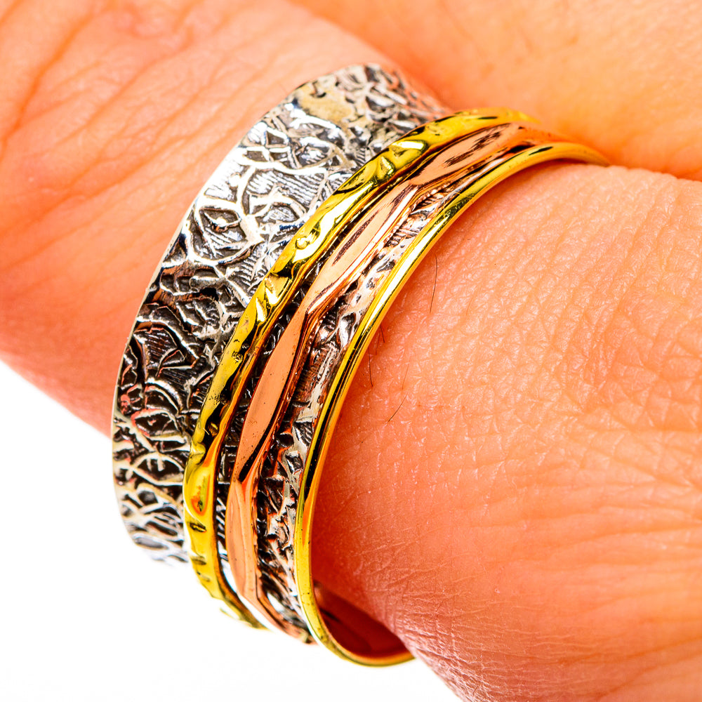 Meditation Spinner Rings handcrafted by Anasilvercos - RING78202