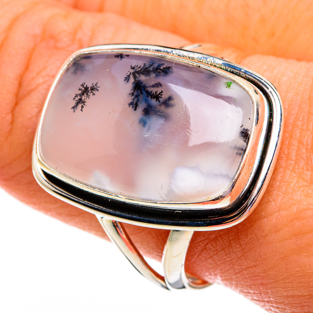 Dendritic Opal Rings handcrafted by Anasilvercos - RING78207