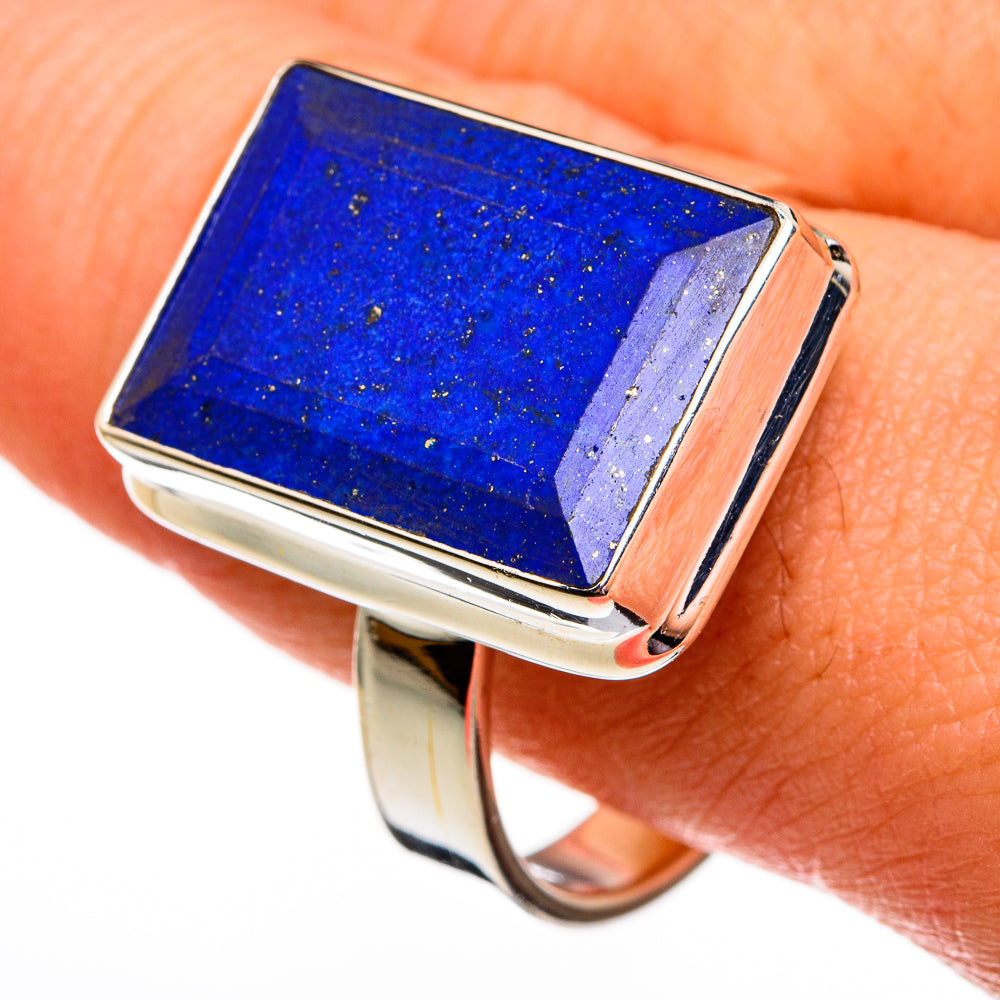 Lapis Lazuli Rings handcrafted by Anasilvercos - RING78217