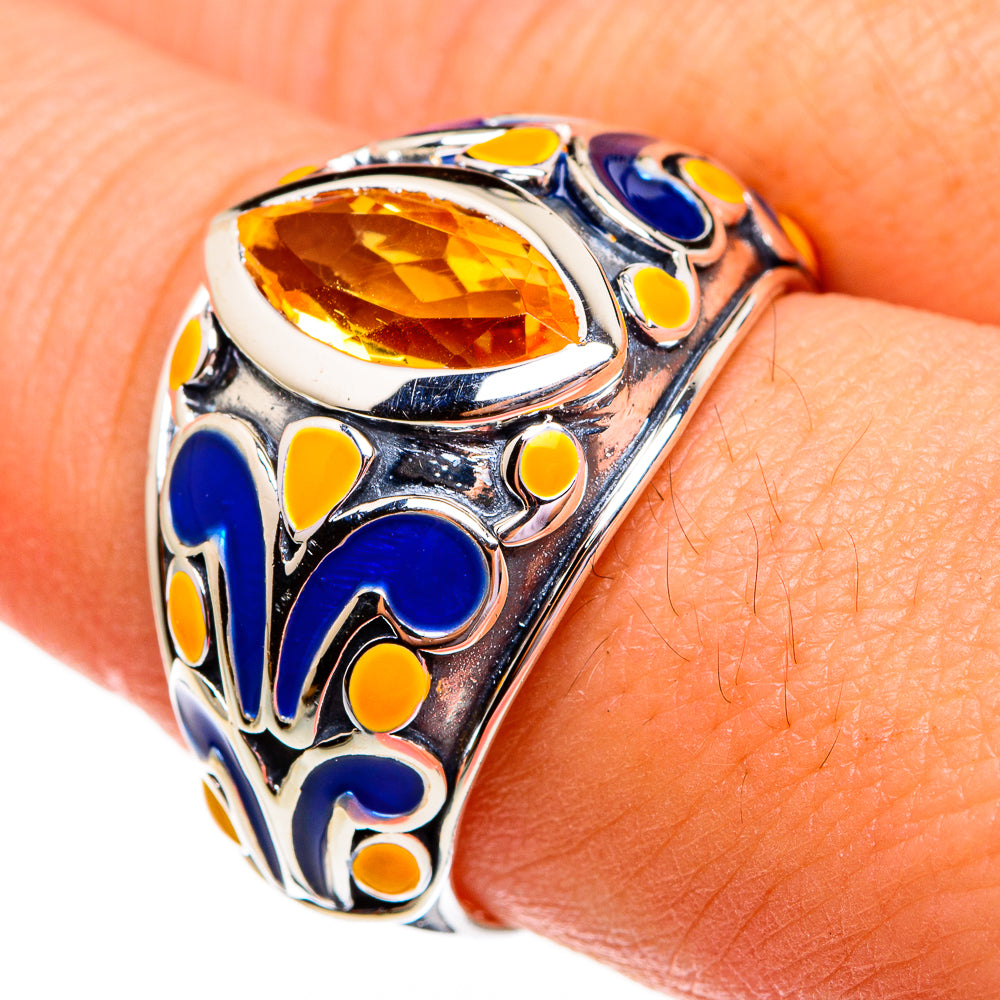 Citrine Rings handcrafted by Anasilvercos - RING78270