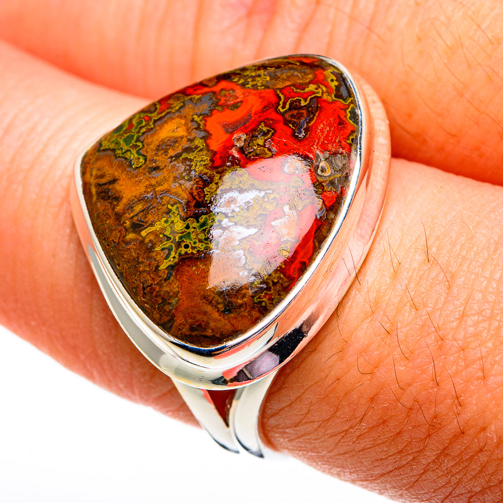 Moroccan Agate Rings handcrafted by Anasilvercos - RING78280