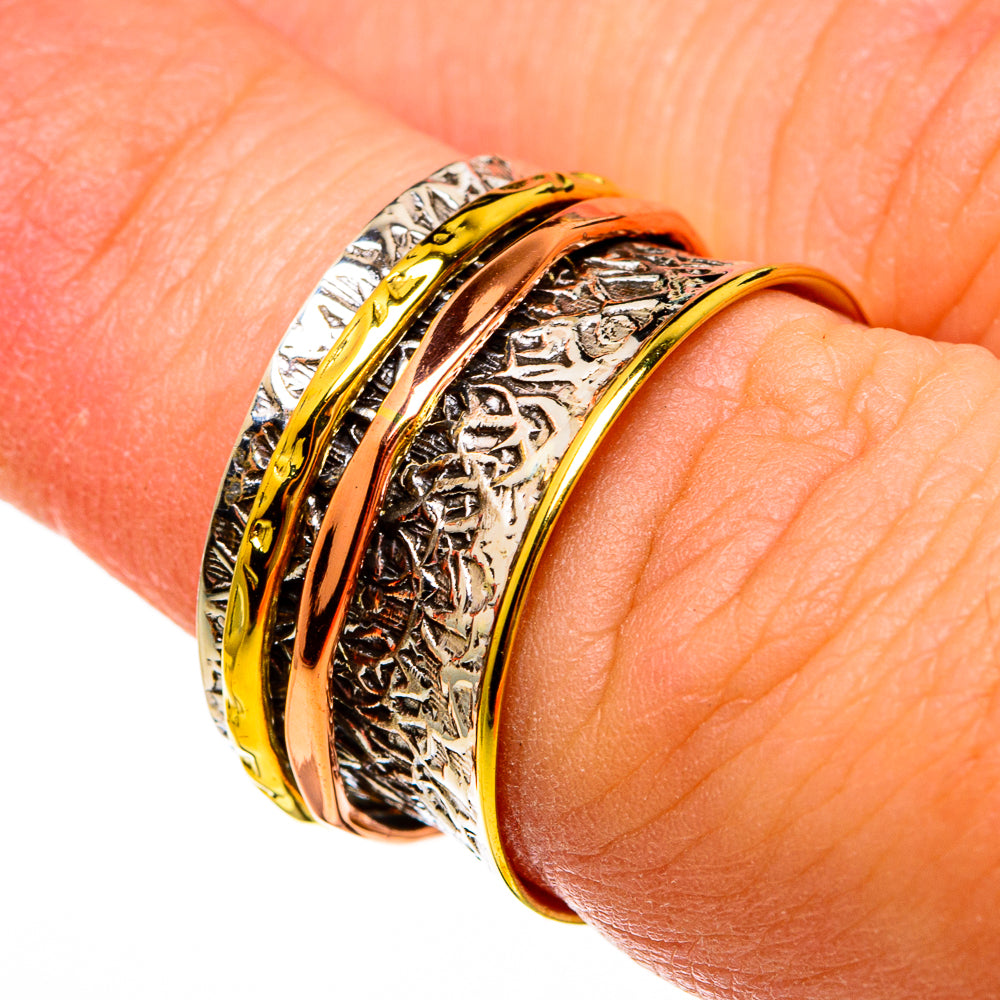 Meditation Spinner Rings handcrafted by Anasilvercos - RING78318