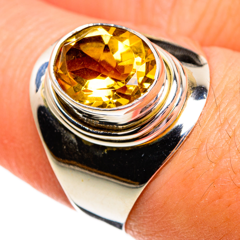 Citrine Rings handcrafted by Anasilvercos - RING78331