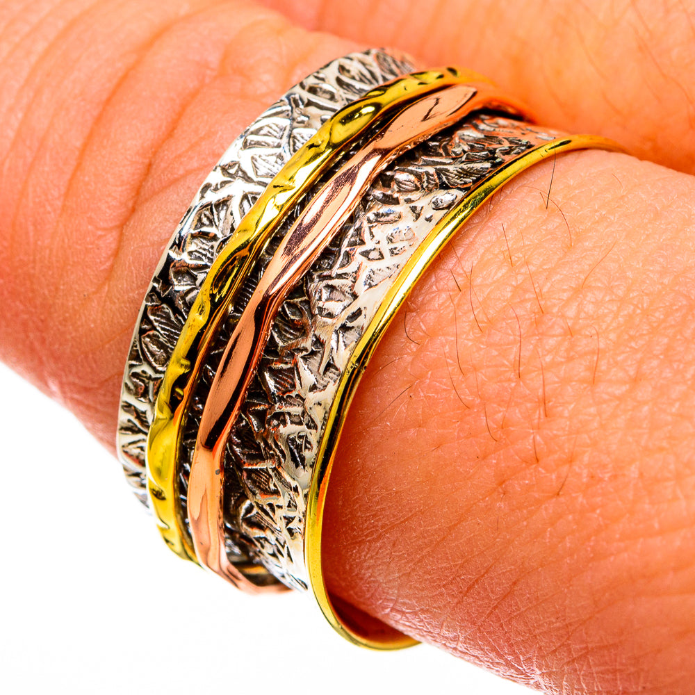 Meditation Spinner Rings handcrafted by Anasilvercos - RING78340