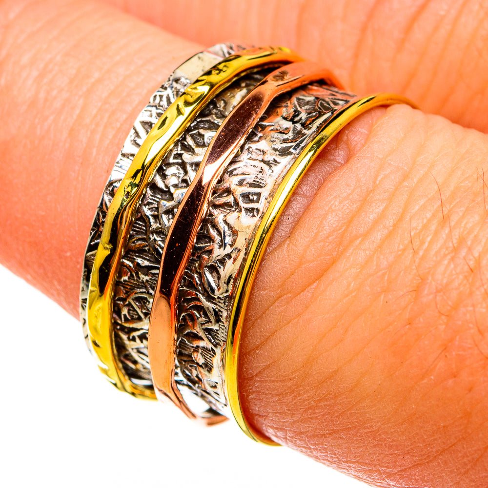 Meditation Spinner Rings handcrafted by Anasilvercos - RING78342