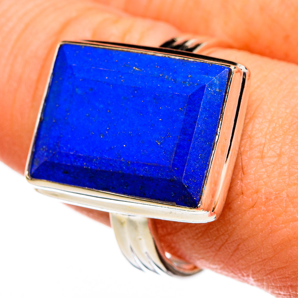 Lapis Lazuli Rings handcrafted by Anasilvercos - RING78350