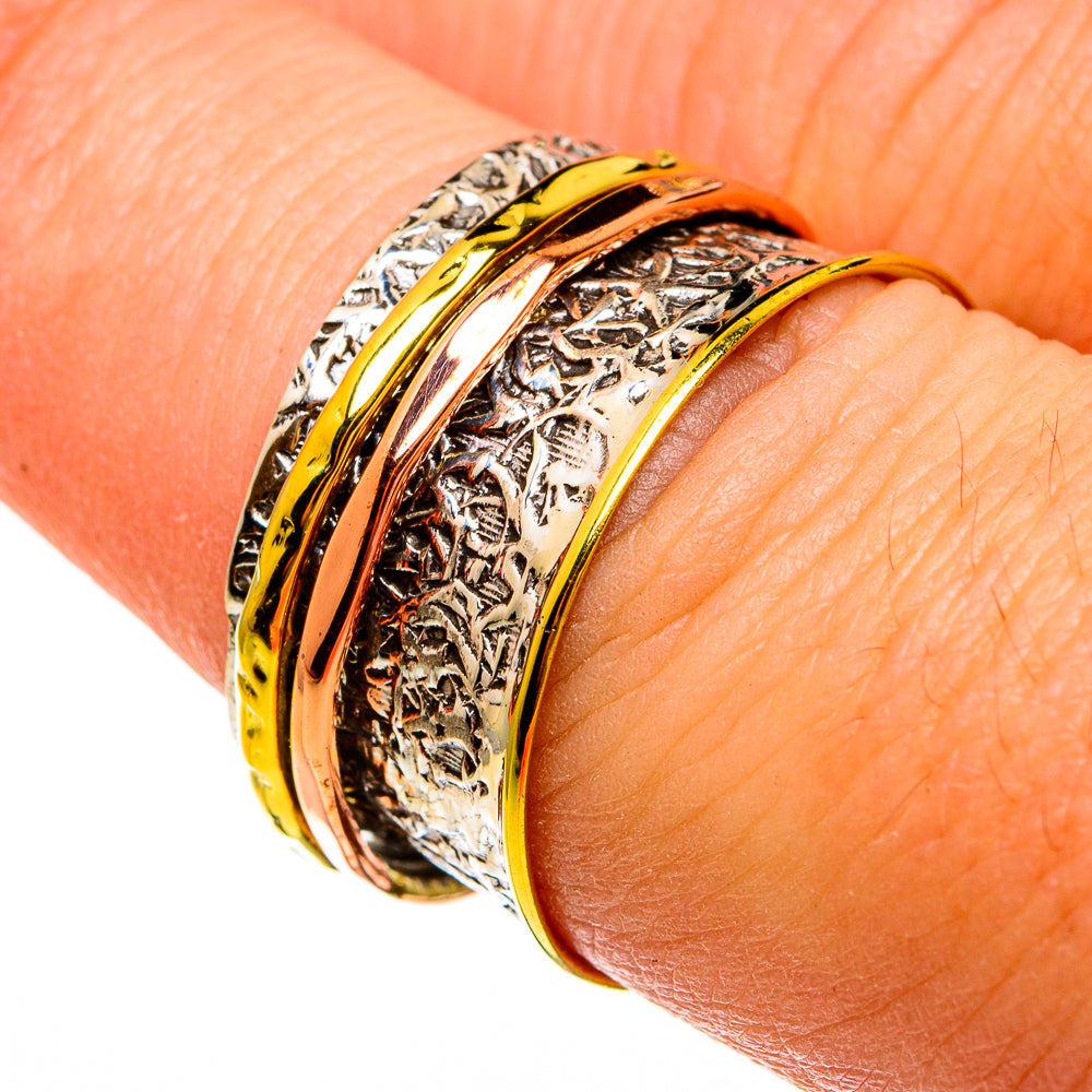 Meditation Spinner Rings handcrafted by Anasilvercos - RING78363