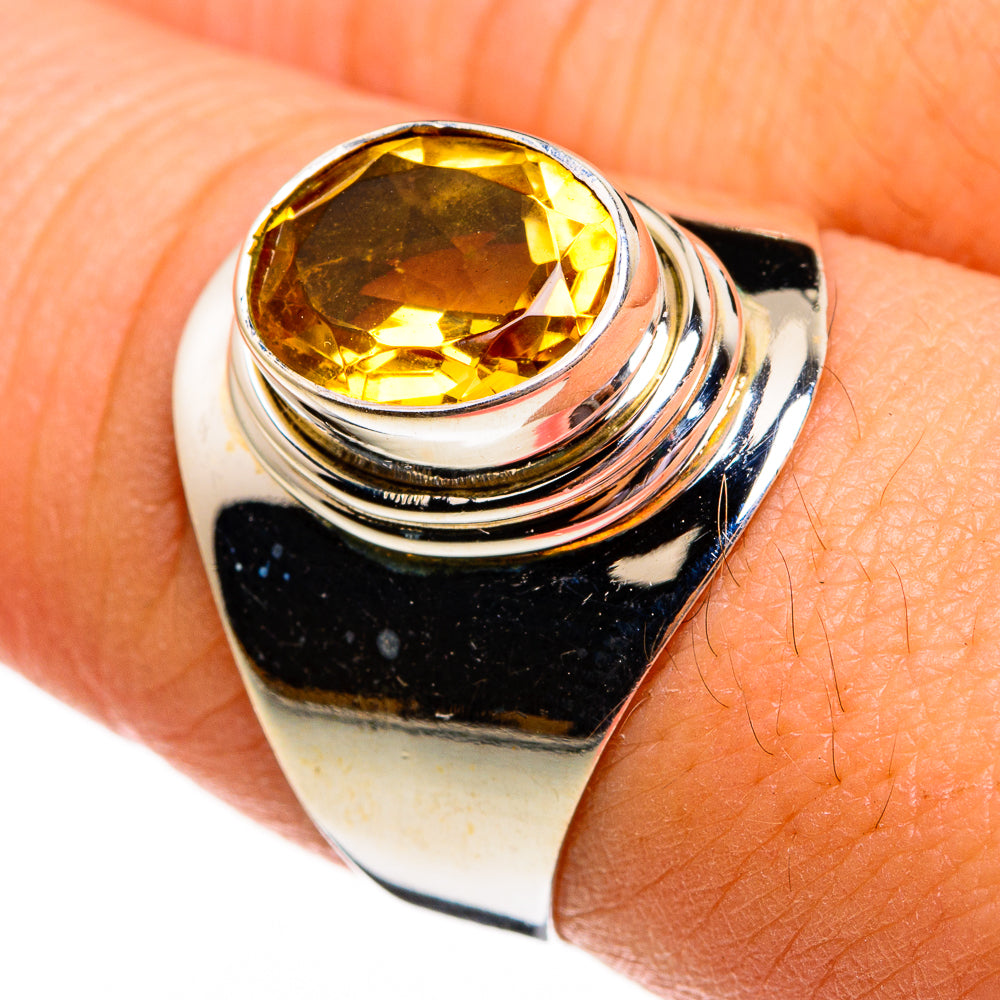 Citrine Rings handcrafted by Anasilvercos - RING78374