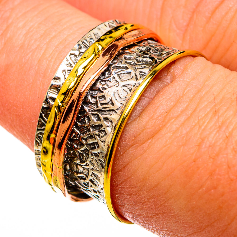 Meditation Spinner Rings handcrafted by Anasilvercos - RING78384