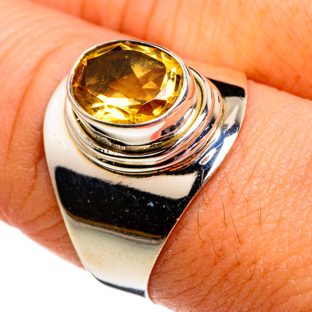 Citrine Rings handcrafted by Anasilvercos - RING78397