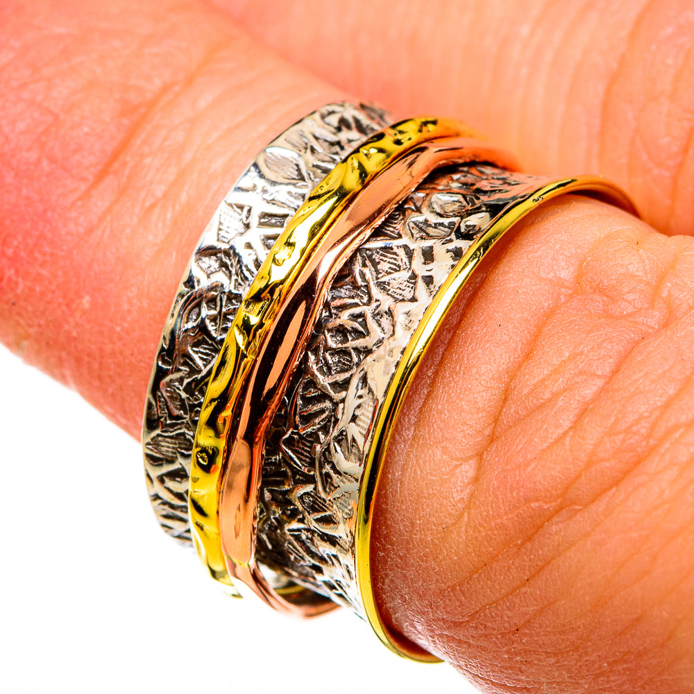 Meditation Spinner Rings handcrafted by Anasilvercos - RING78403