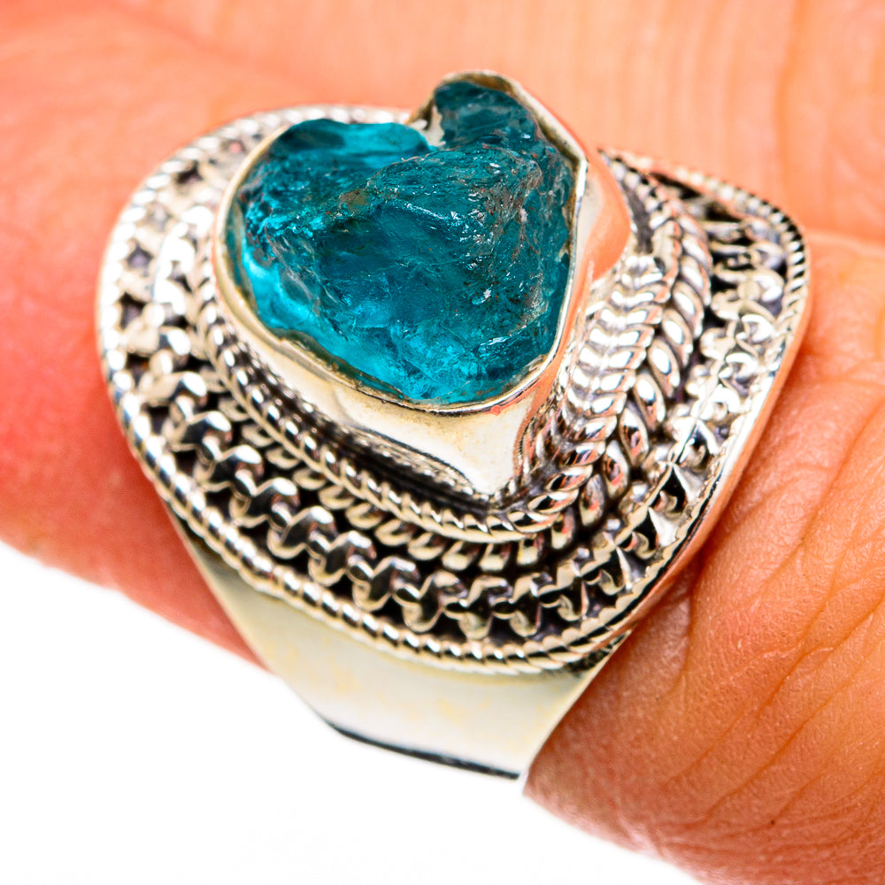 Apatite Rings handcrafted by Anasilvercos - RING78413